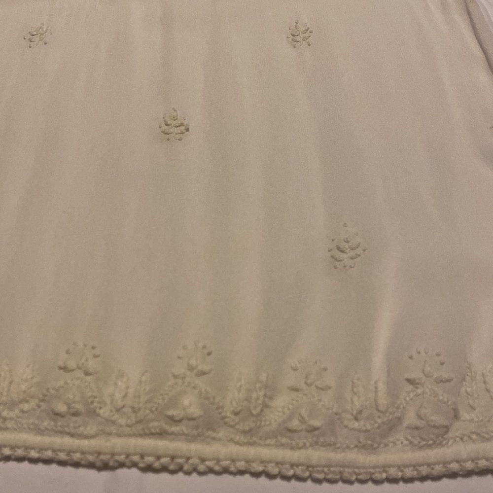 Lucky Brand Sheer Embroidered Blouse Top Size Medium NWOT - Picture 6 of 13